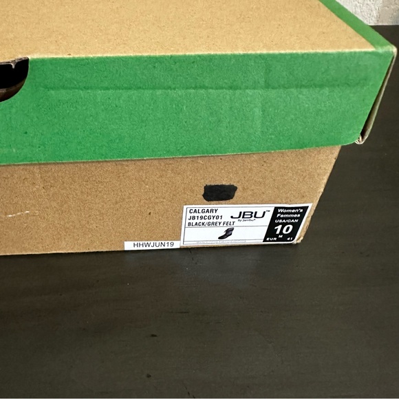 JBU By Jambu Boots Calgary Black Gray Winter Rain Duck Boots Weather Ready NWT - Picture 11 of 11